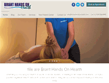 Tablet Screenshot of branthandsonhealth.com